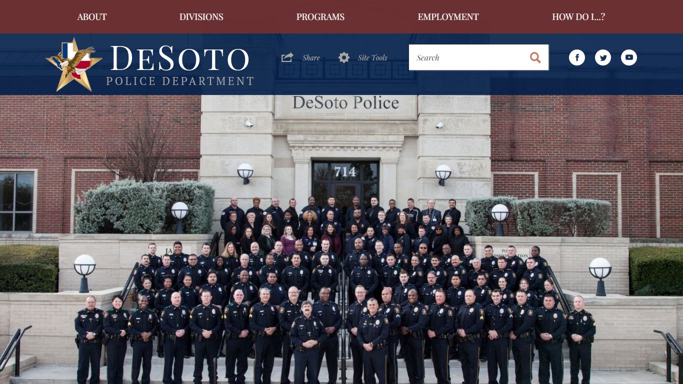 Police | DeSoto, TX - Official Website